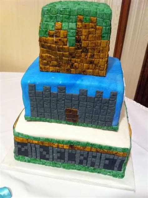 minecraft cake. Aiden would love this, Brie. | Minecraft cake, Cake, Kids cake