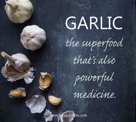 The Health Benefits of Garlic - JennifersKitchen