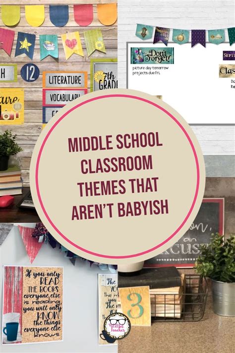 Middle School Classroom Themes That Aren’t Babyish | Middle school ...