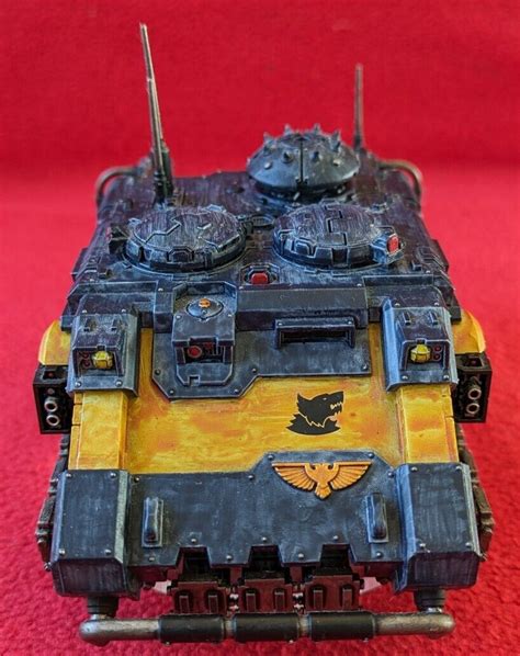 Warhammer 40K Space Wolves Primaris Impulsor Transport Painted Space Marine Wolf | eBay