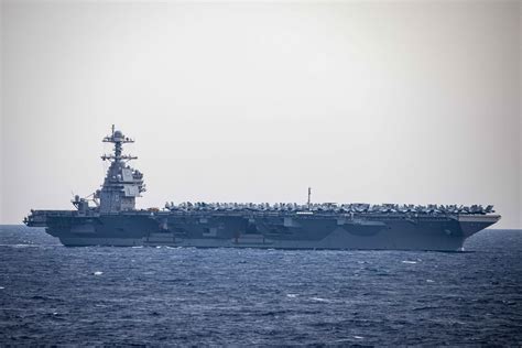 USS Gerald R. Ford Moving Closer to Israel in Response to Hamas Attack ...