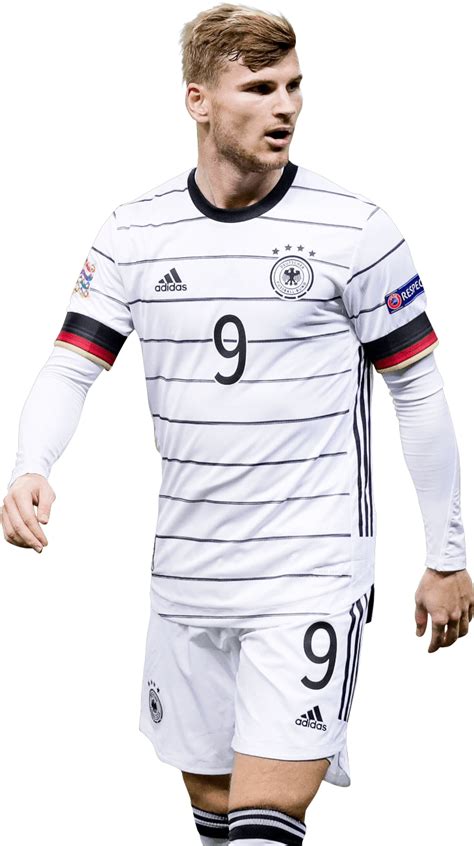 Timo Werner Germany football render - FootyRenders