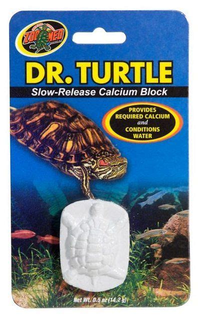 ZOO MED Dr. Turtle Slow-Release Calcium Block Turtle Supplement - Chewy ...