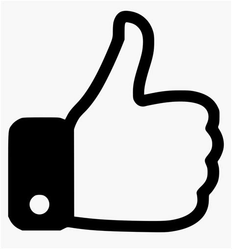 Like Thumbs Up Comments Facebook Thumbs Up Icons- - Thumbs Up Logo Png, Transparent Png ...