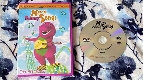 More Barney Songs - 2000 DVD - Openings and Menus - YouTube