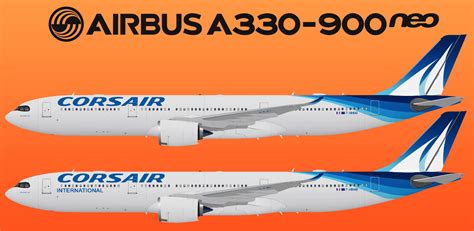 Corsair Airbus A330-900neo – FSAI Repaints