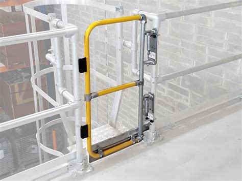 Buy tall safety gates for fixed ladders & roof access - Simplified Safety