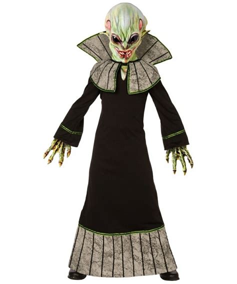 Space Alien Costume - Child/tween Costume - Scary Halloween Costume at ...