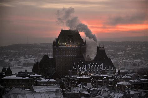 Quebec City in the Winter