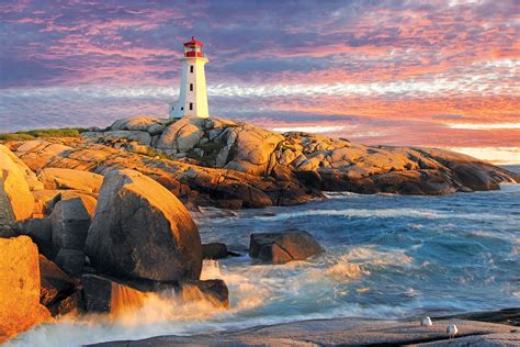 Peggy’s Cove Lighthouse - Nova Scotia - Athena Posters