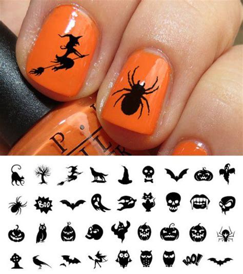 15 Best Halloween Nail Art Stickers 2015 | Fabulous Nail Art Designs