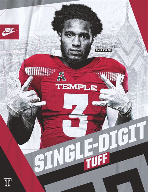 2020 Temple Football | Offseason on Behance