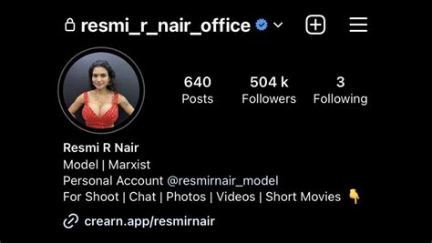 Resmi R Nair on Twitter: "500000 Love Thanks http://instagram.com/resmi ...