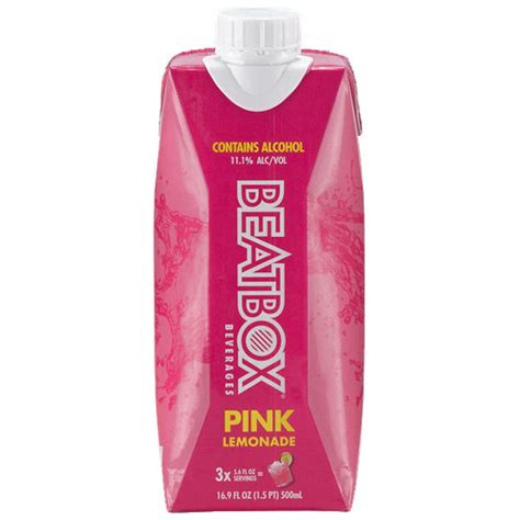 BeatBox Beverages Pink Lemonade 500ml | Liquor Store Online