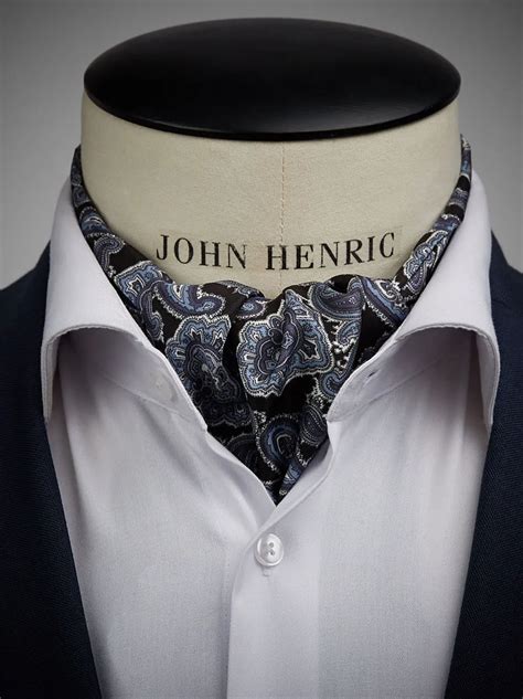 Men's Ascot Ties & Cravats - Buy Online | John Henric