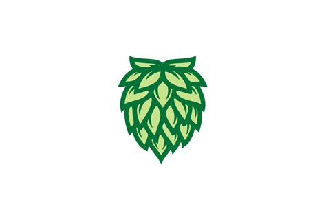 Hops Flower Beer Brewing Brewery Logo Graphic by Enola99d · Creative ...