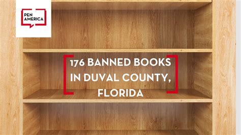 176 Books Banned in Duval County, Florida - YouTube