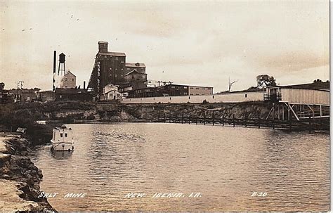 New Iberia, Louisiana - Salt Mine ca early 20th century American Industrial Revolution, New ...