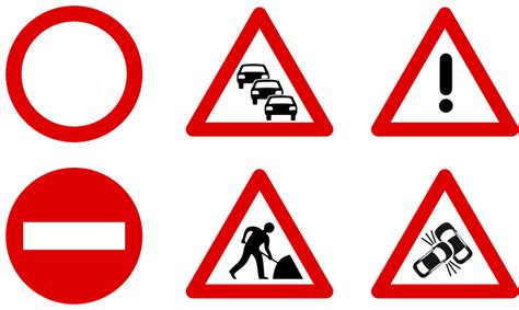 Red Traffic Signs Clip Art Image - ClipSafari