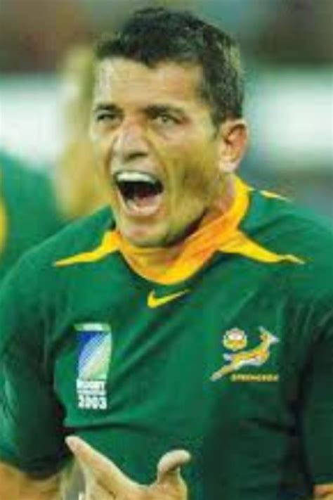 Joost van der Westhuizen - South African rugby player South African Rugby Players, South Africa ...