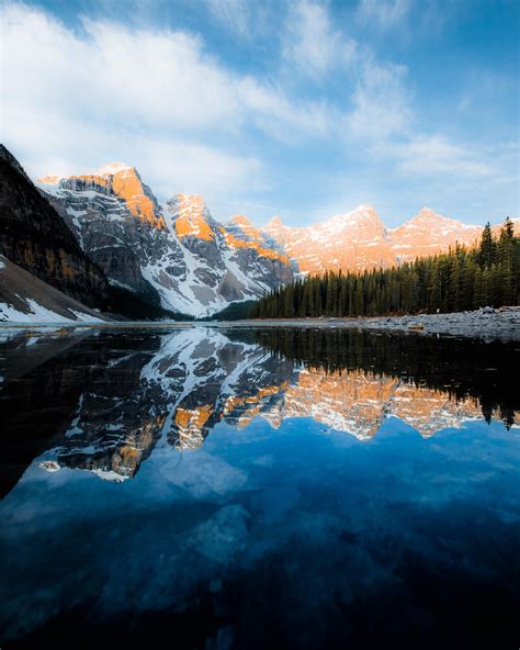 Sunrise at Moraine Lake [OC] [3648 x 4560] https://ift.tt/2LMC0NV | Moraine lake, Sunrise, Moraine