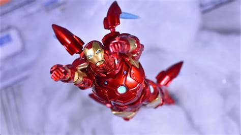 Revoltech Iron Man Bleeding Edge Armor Amazing Yamaguchi Marvel Comics ...