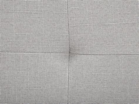 Fabric EU King Size Bed Light Grey LA ROCHELLE | Beliani.co.uk