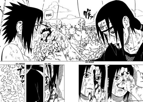 Naruto Manga Panels Sasuke And Itachi - img-foxglove