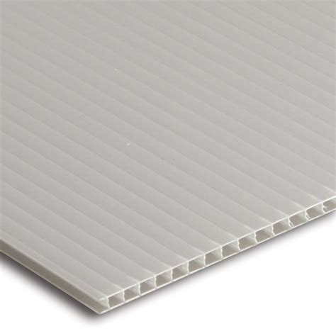 Plastic-Craft | Fluted Polypropylene (Coroplast) Corrugated Twinwall Sheet