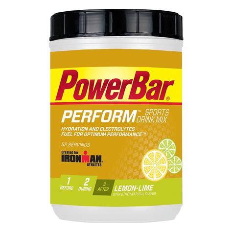 PowerBar Perform Beverage: Lemon Lime | Mixed drinks, Lemon lime, Sports drink