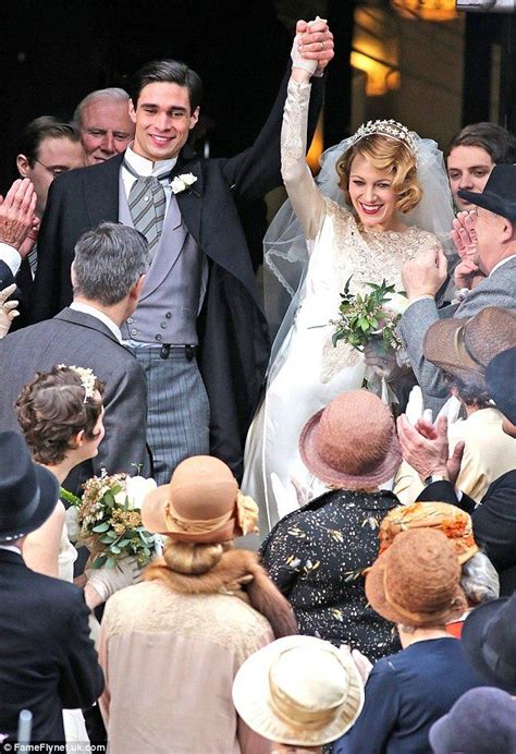 Blushing bride Blake Lively kisses the groom on set of new movie... but real husband Ryan ...