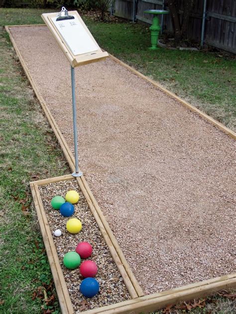 Build an Outdoor Bocce Court | Bocce ball court, Backyard games ...