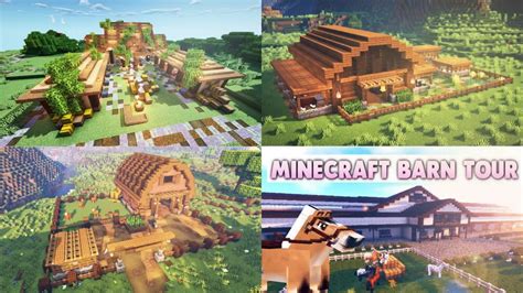 20 Cool Minecraft Barn Ideas: Easy, Simple, Modern Designs