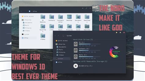 THE NORD. WINDOWS 10 MINIMALISM THEME. GIVE A CLEAN LOOK IN YOUR PC. MAKE YOUR DESKTOP COOL ...