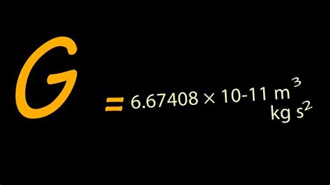 The value of Universal gravitational constant (G)|Curiousminds97 - YouTube