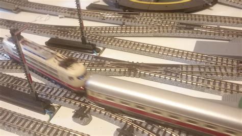 Tomix n scale Track Doppelkreuzweiche Test DKW - YouTube