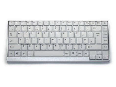 Mini Wireless Keyboard RF : KBC-4048SI-RF-UK : The Keyboard Company