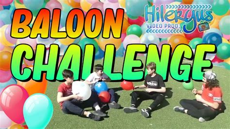BALOON CHALLENGE - YouTube