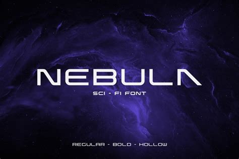 Nebula Sci-Fi Font (402767)