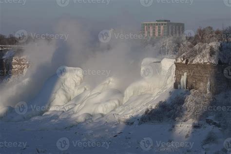 Winter Niagara Falls 5436758 Stock Photo at Vecteezy