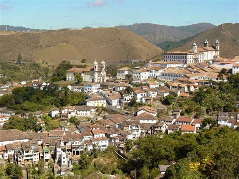 File:View over the Town from the Road into Town - Ouro Preto - Minas Gerais - Brazil.jpg ...