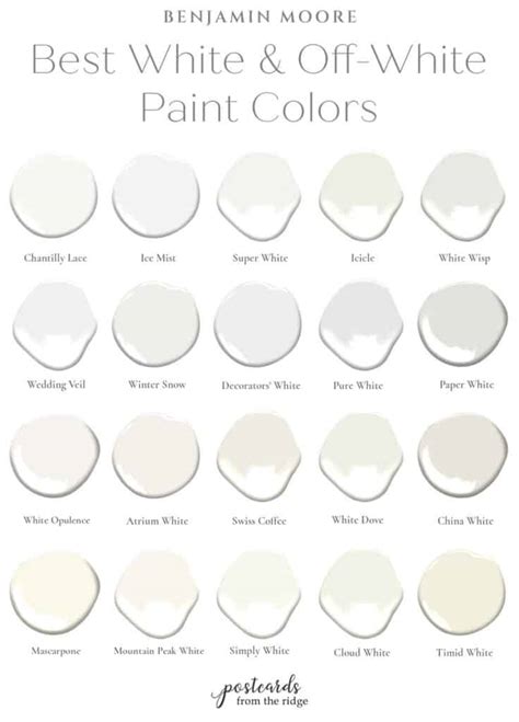 Best Off White Paint Colors Benjamin Moore | lupon.gov.ph