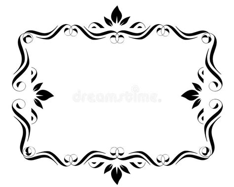 Fancy Frame Border stock vector. Illustration of page - 138072938