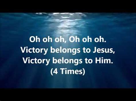 Victory Belongs to Jesus Instrumental - YouTube