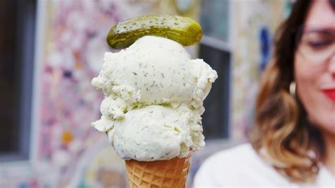 Pickle Ice Cream - Cucumber Dill Ice Cream