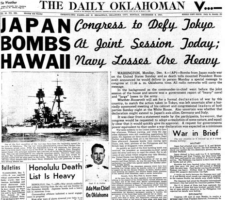 Remembering Pearl Harbor: 10 front pages following the attack on Pearl ...