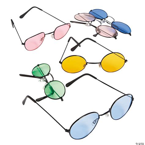 Colored Lens Sunglasses - 12 Pc. | Oriental Trading