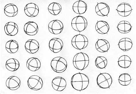 3D Spheres | Geometric shapes drawing, Circle drawing, Perspective drawing lessons