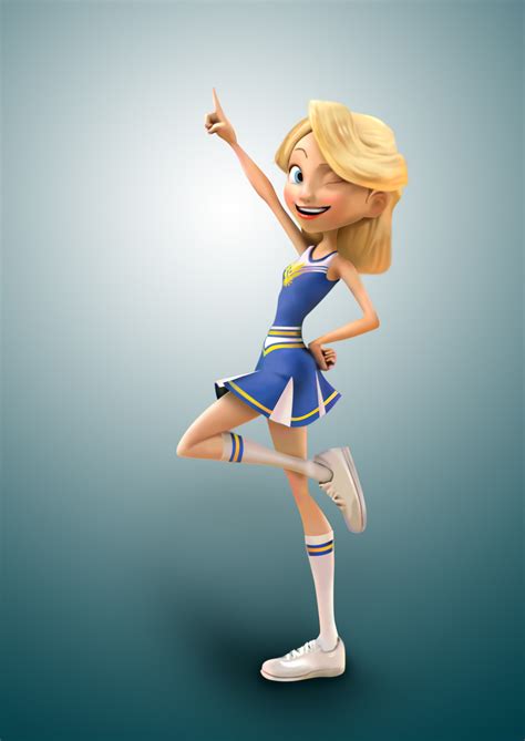 Girl character design on Behance