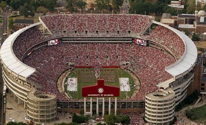 Bryant-Denny Stadium - Tuscaloosa County Alabama